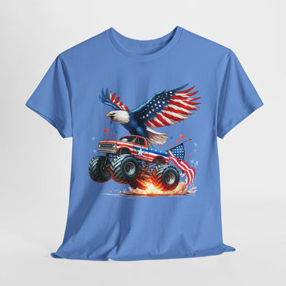 Eagle on a Monster Truck T-Shirt