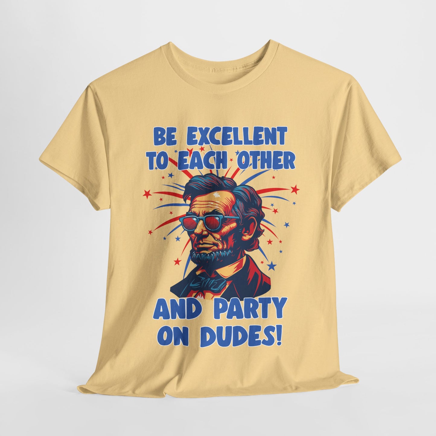 Abe Lincoln - Party on Dudes! T-Shirt