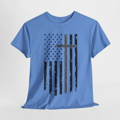 Thin Gray Line Cross - Corrections T-Shirt
