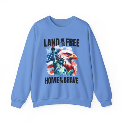 Land of the Free Home of the Brave Sweatshirt