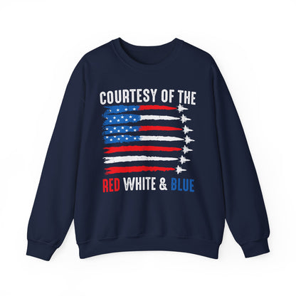 Courtesy of the Red, White & Blue Sweatshirt