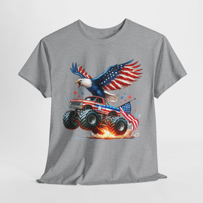 Eagle on a Monster Truck T-Shirt