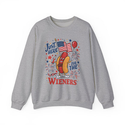 Just Here for the Wieners #1 Sweatshirt