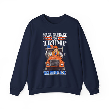 Donald Trump - MAGA Garbage Sweatshirt