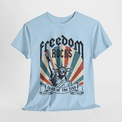 Statue of Liberty - Freedom Rocks T-Shirt