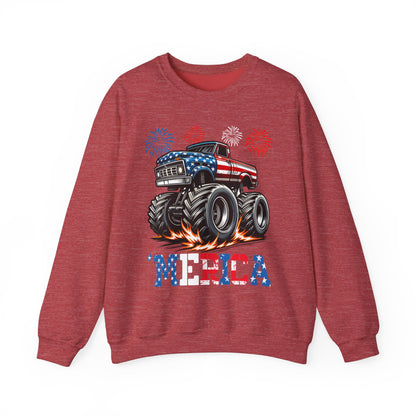 'Merica! Monster Truck Sweatshirt