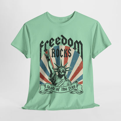 Statue of Liberty - Freedom Rocks T-Shirt