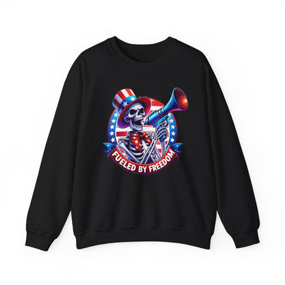 Fueled by Freedom Skeleton Sweatshirt
