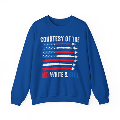 Courtesy of the Red, White & Blue Sweatshirt