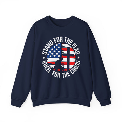 Stand for the Flag Kneel for the Cross Sweatshirt