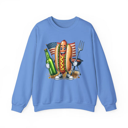 Hot Dog and a Beer Sweatshirt