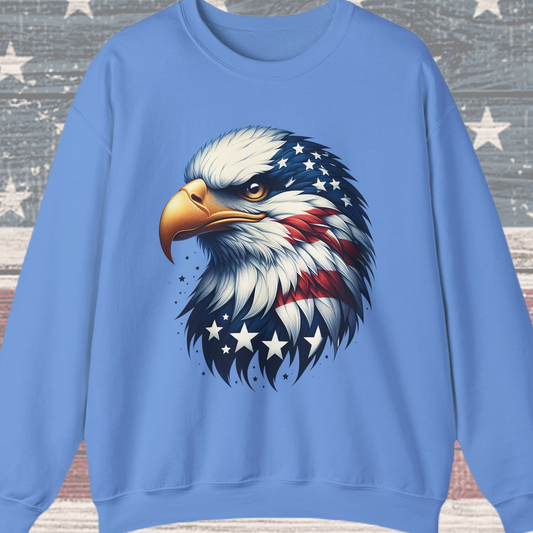 Bald Eagle Head #2 Sweatshirt